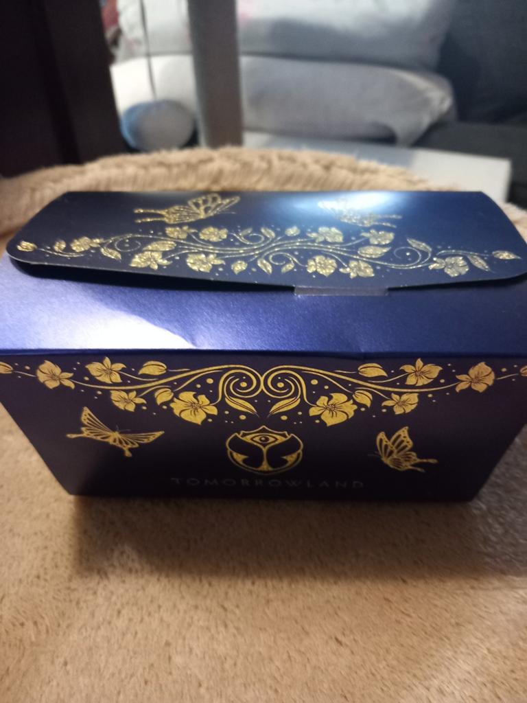 Tomorrowland leonidas praline doosje, Verzamelen, Overige Verzamelen, Ophalen of Verzenden