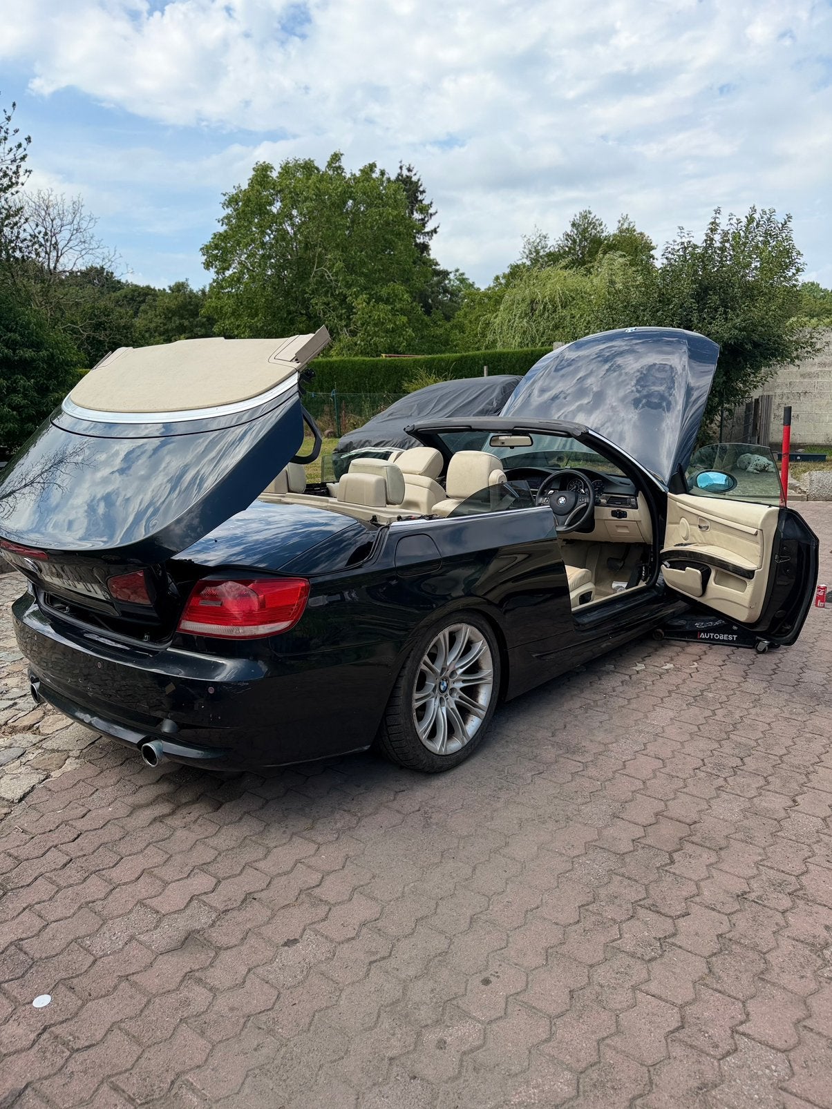 Bmw 335i e93 boite auto, Auto's, BMW, Automaat, Particulier, 3 Reeks, Te koop