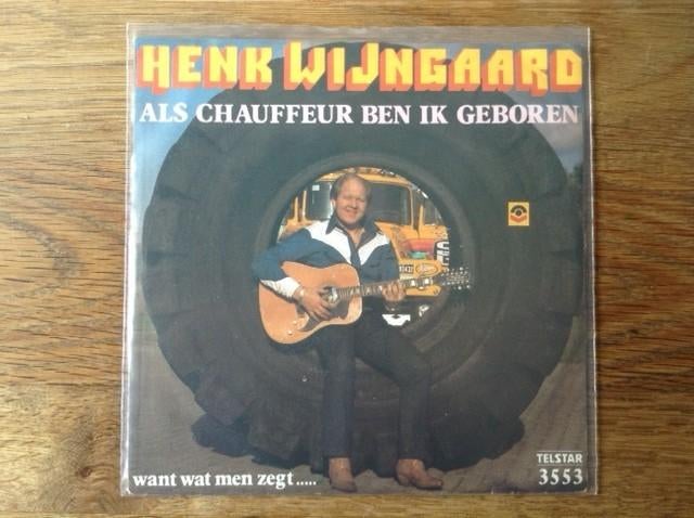single henk wijngaard, Cd's en Dvd's, Vinyl Singles, Inclusief binnenhoes, Ophalen of Verzenden, Nederlandstalig