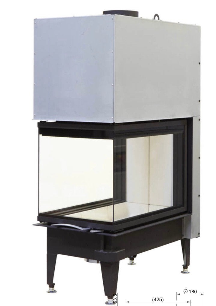Austroflamm 55x51 S3 keramott, Enlèvement, Comme neuf