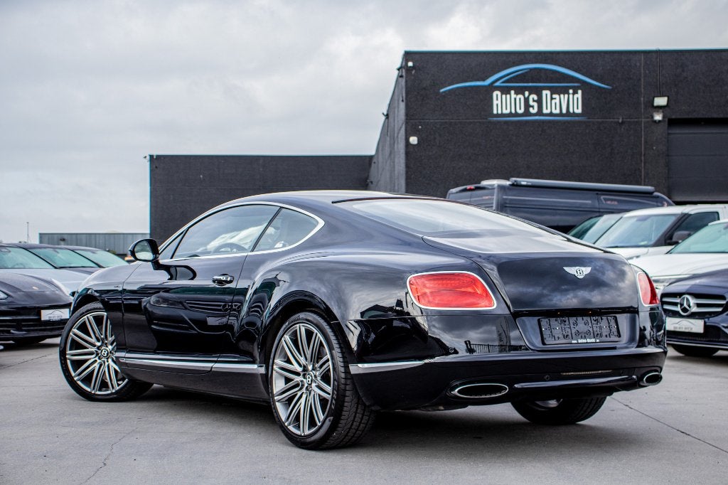 Bentley Continental GT Speed Coupé 6.0 W12 Bi-Turbo 4WD, Autos, Cuir, Achat, 460 kW, Entreprise