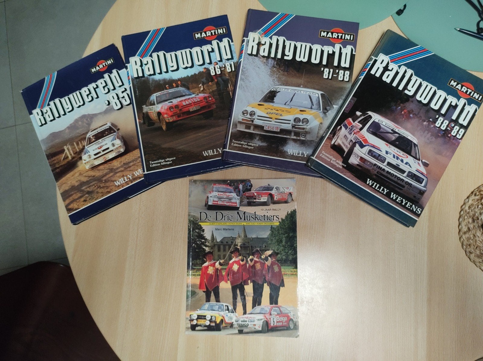 rallyworld 86 87 88 89 et 3 mousquetaires, Livres, Enlèvement ou Envoi, Comme neuf, Sports et Loisirs