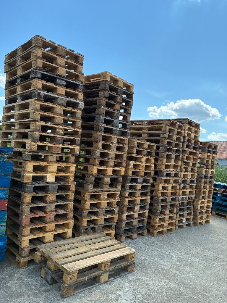 Europaletten te koop, Doe-het-zelf en Bouw, Hout en Planken, Ophalen, Gebruikt, Pallet