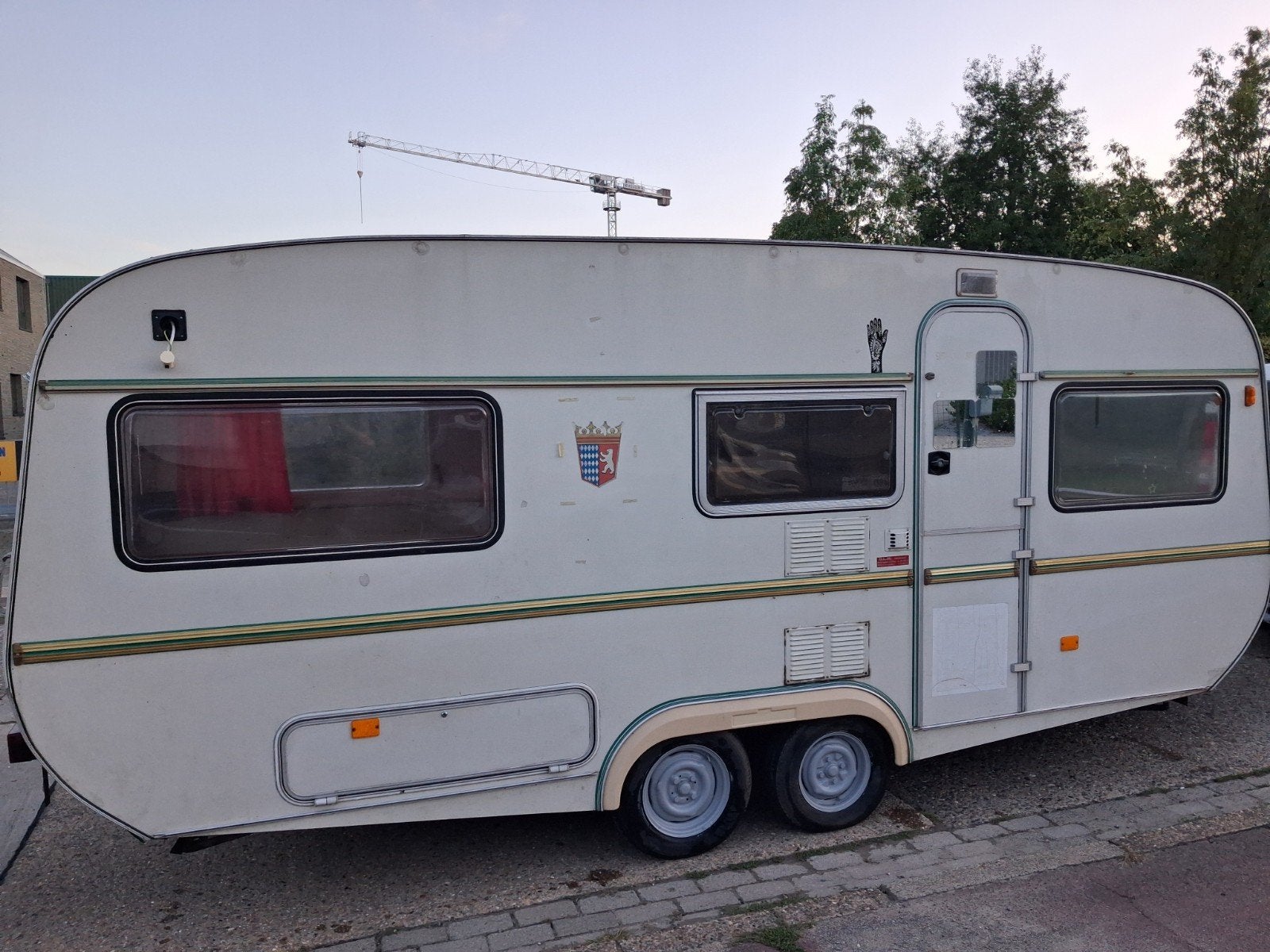 tabbert caravan voor vele doeleinde vaste plaats ofzo, Caravanes & Camping, Particulier, Lit fixe
