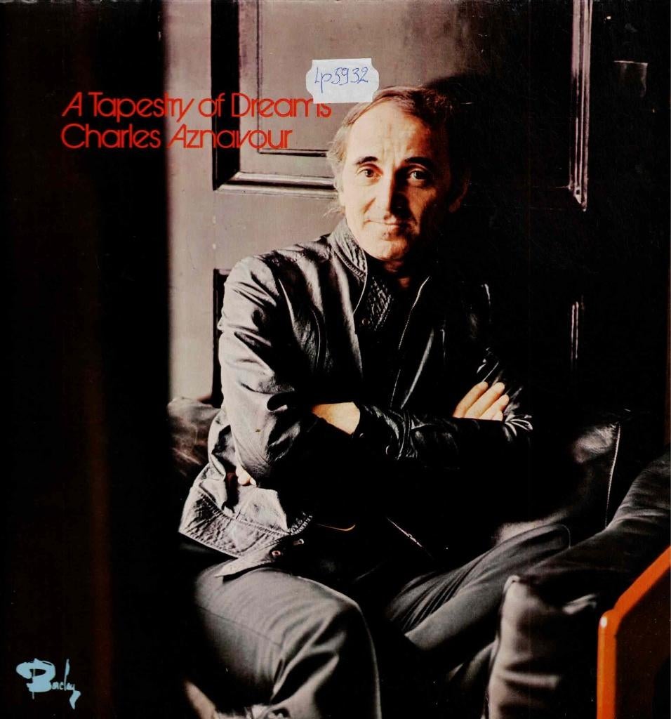 Vinyl, LP  /  Charles Aznavour – A Tapestry Of Dreams, Enlèvement ou Envoi, Autres formats