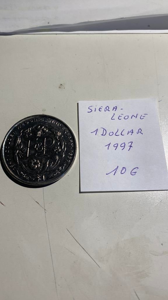 Munt siera leone, Envoi