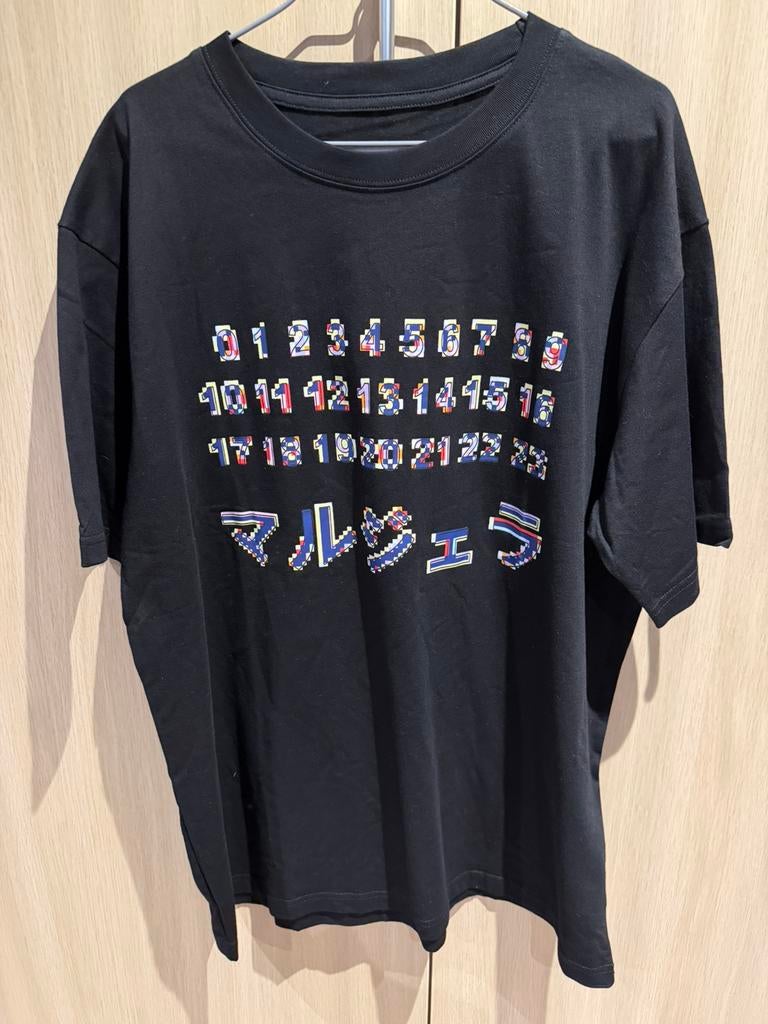 Shirt Maison Margiela Zwar L, Envoi, Noir