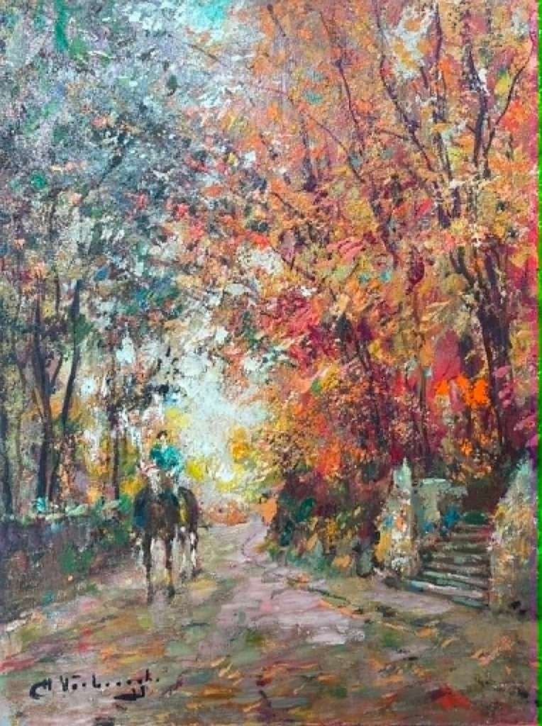 Schilderij Charles Verbrugghe (1877-1974), Antiek en Kunst, Kunst | Schilderijen | Klassiek, Ophalen