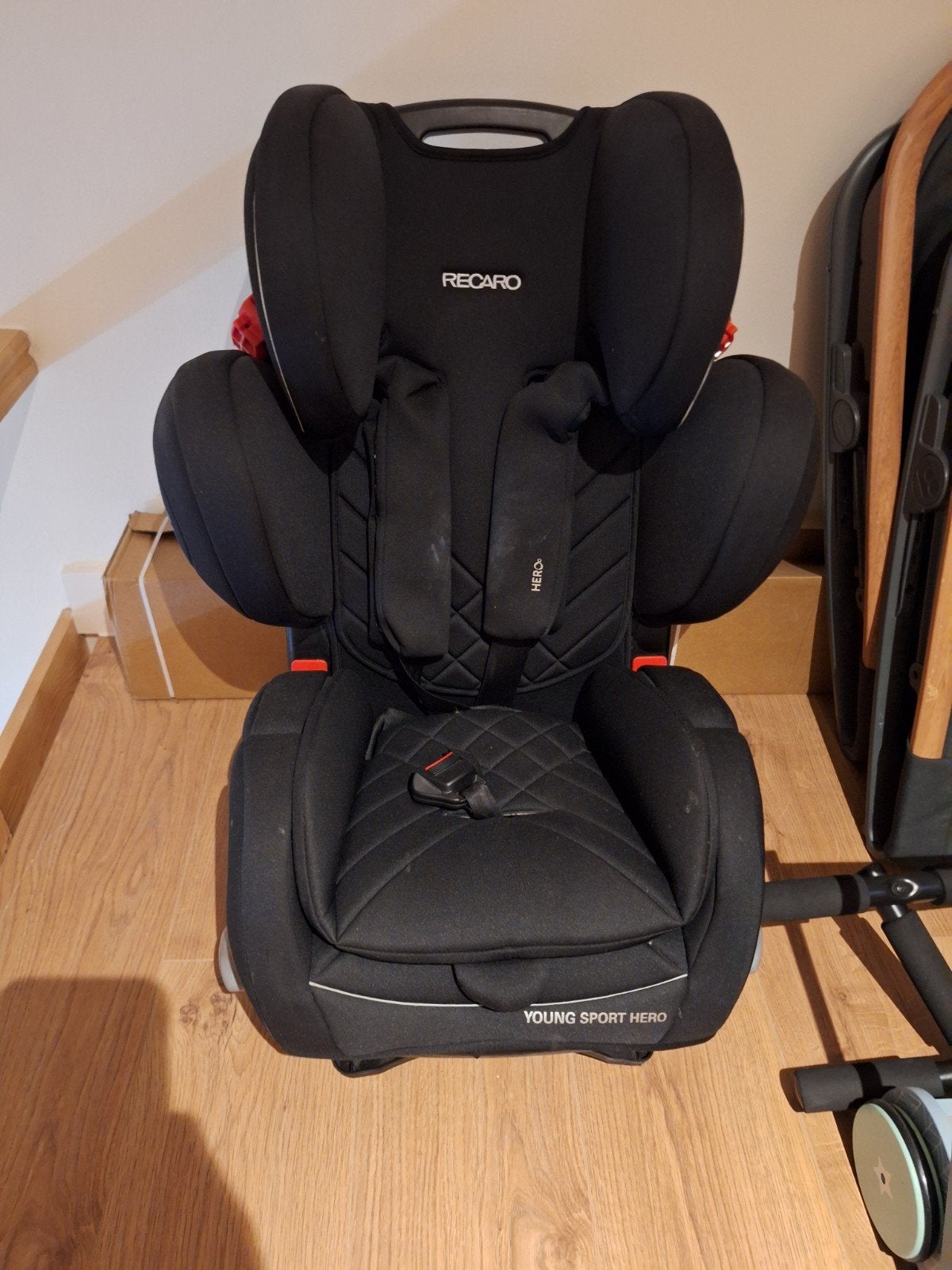 recaro autozitje 15-36 kg, Ophalen