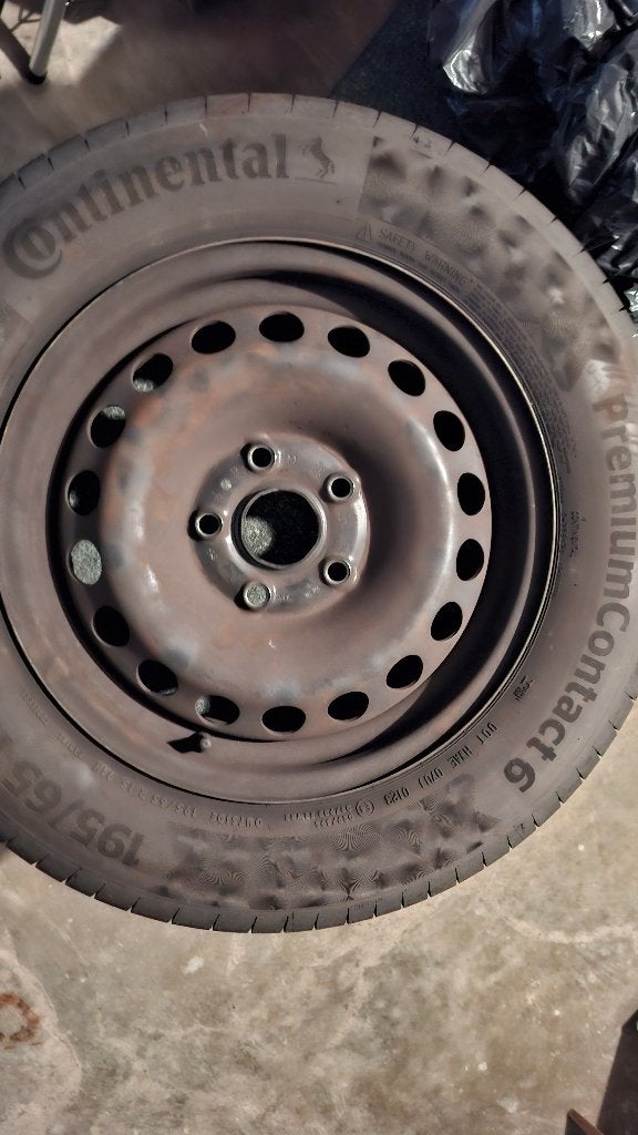banden met stalen velg, Auto-onderdelen, Ophalen, Gebruikt, 15 inch, Band(en)