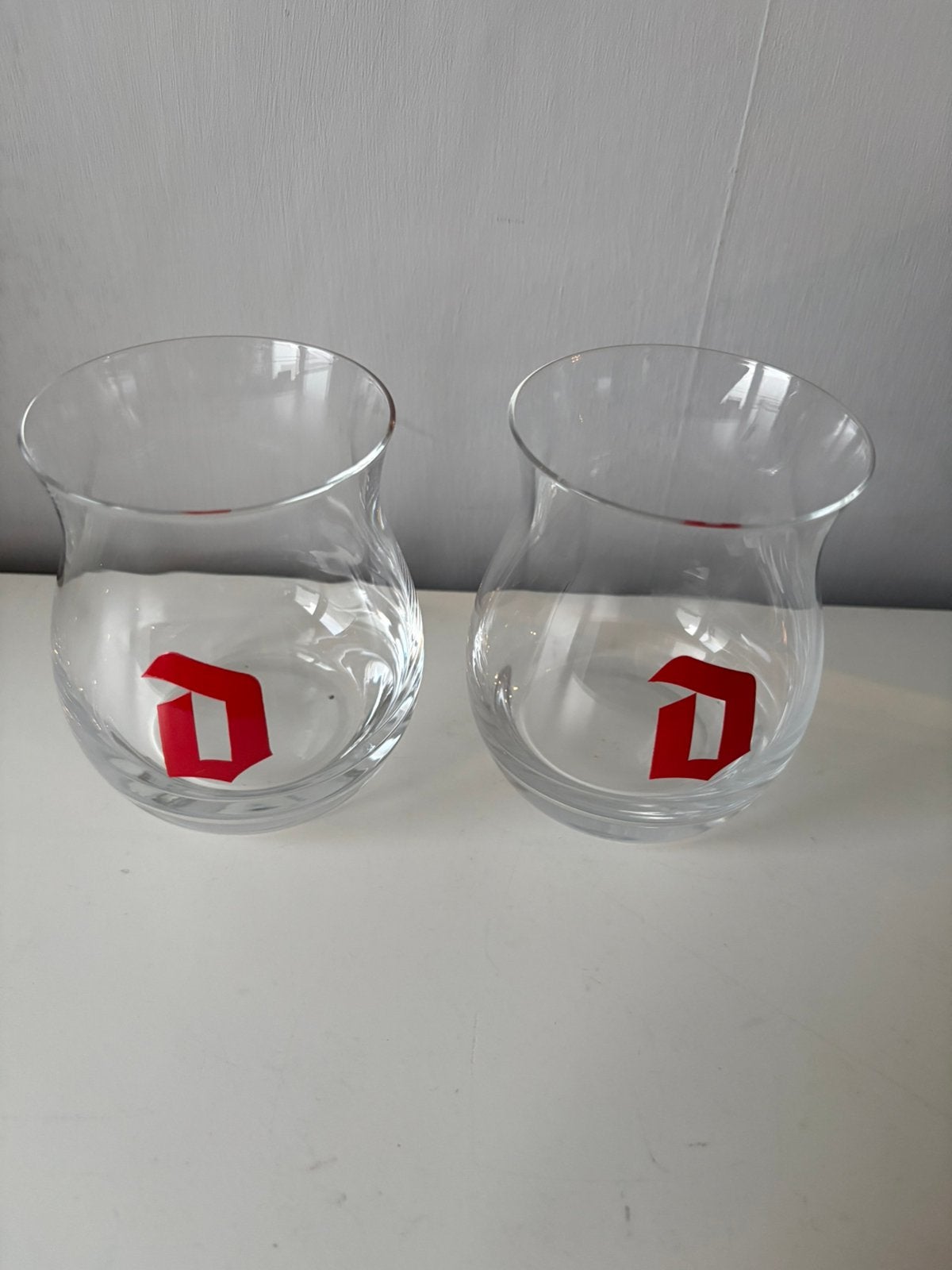 2 DUVEL waterglazen (5€ per stuk), Ophalen of Verzenden, Zo goed als nieuw