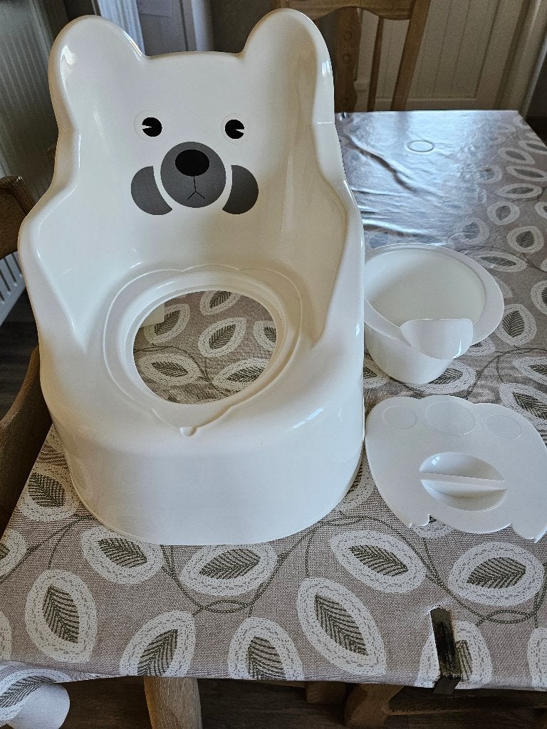 kinderpotje wit , zo goed als nieuw., Kinderen en Baby's, Ophalen, Zo goed als nieuw