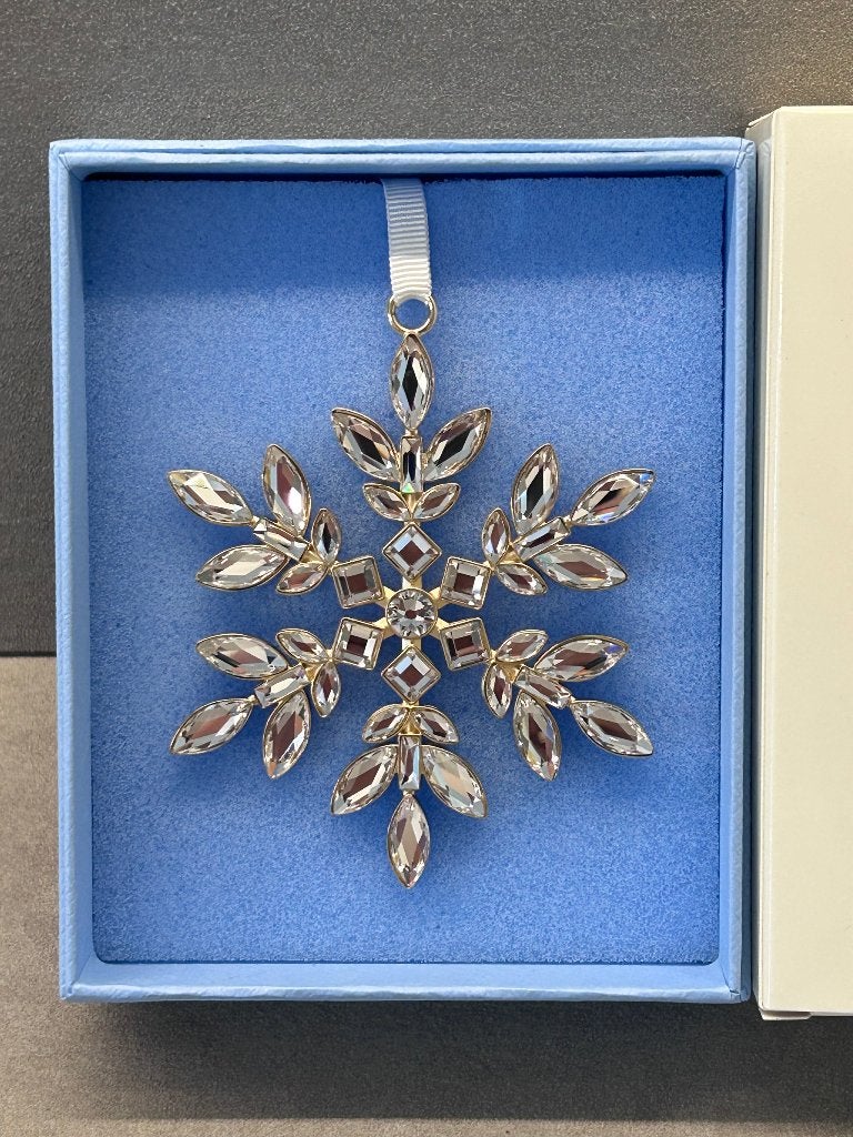 Swarovski Kerstster Gema Kerstornament Crystal, Ophalen of Verzenden, Nieuw, Figuurtje