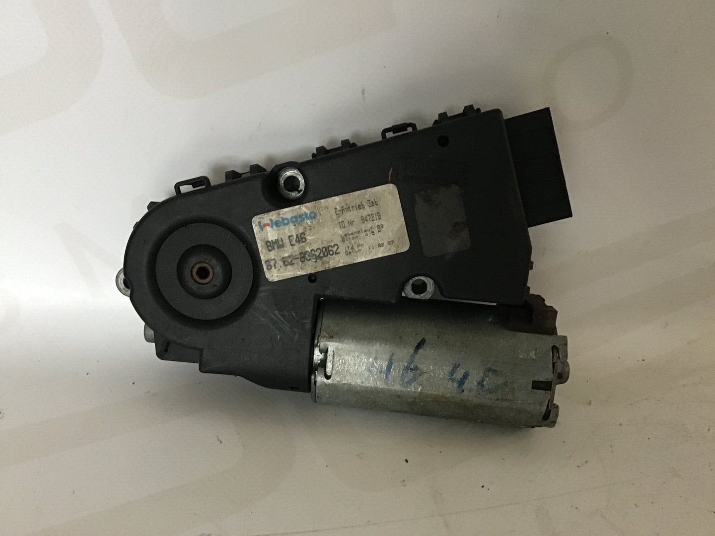 Schuifdak motor BMW E46 67628362062, Gebruikt, -, -, Ophalen of Verzenden