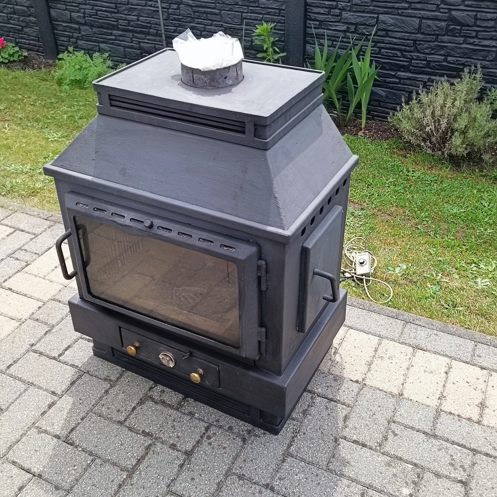 Houtkachel met ventilator, Huis en Inrichting, Ophalen, Houtkachel