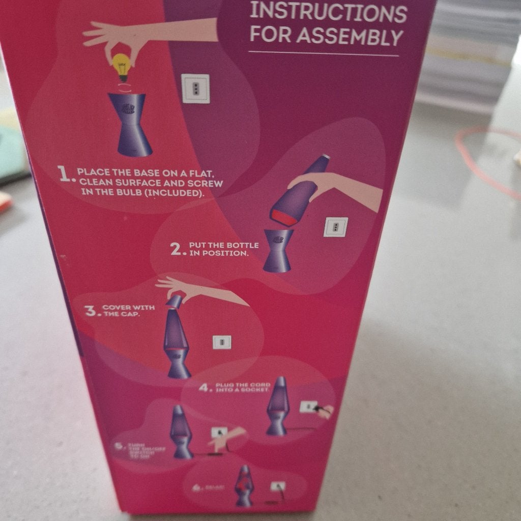 Lavalamp, Ophalen, Lavalamp, Meerkleurig, Nieuw