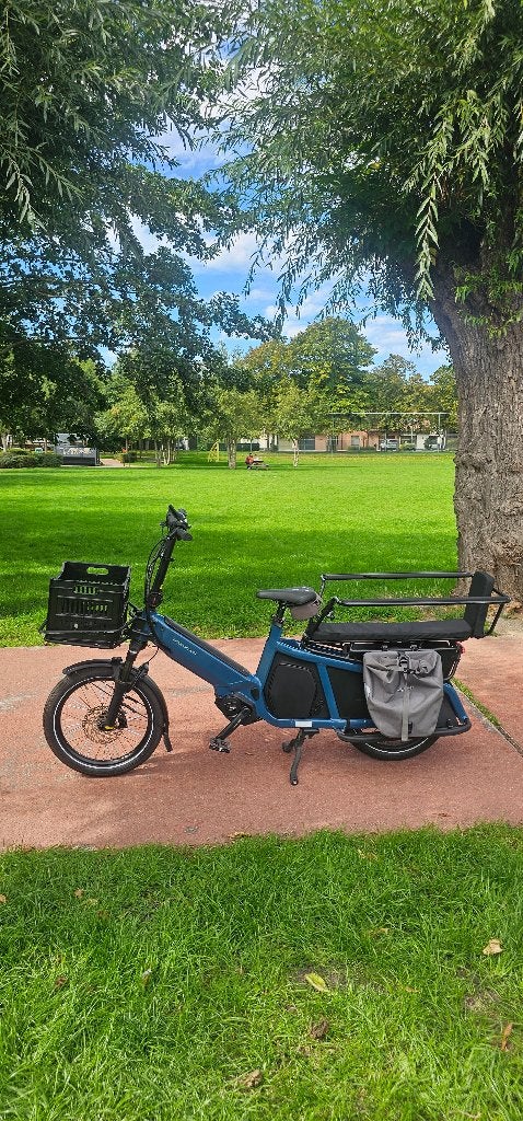 Riese Muller Multitinker, Fietsen en Brommers, Fietsen | Bakfietsen, Gebruikt, Elektrisch, 2 kinderen, Schijfrem