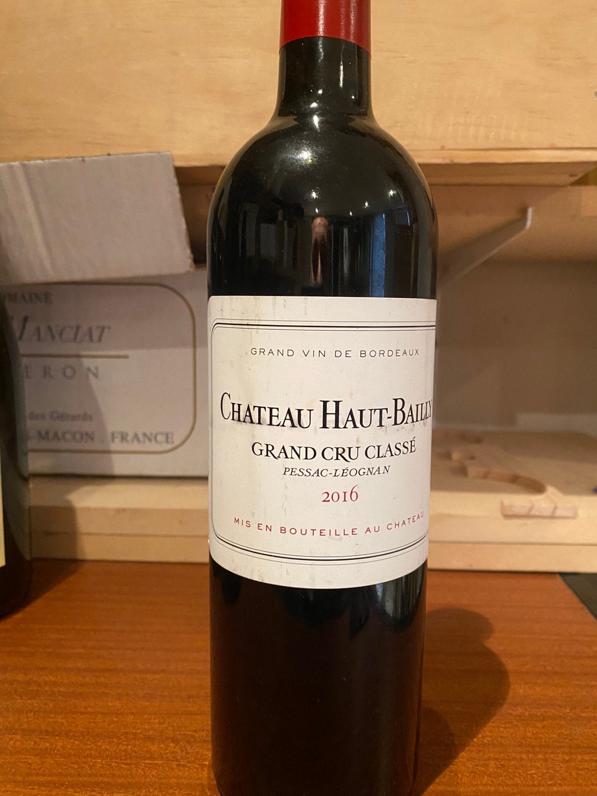 Haut Bailly 2016, Enlèvement ou Envoi, Comme neuf