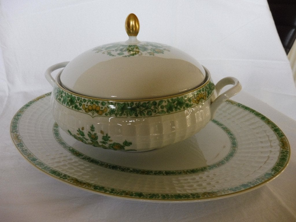 12 delig eetservice, koffieservice met dessertborden, Antiek en Kunst, Ophalen