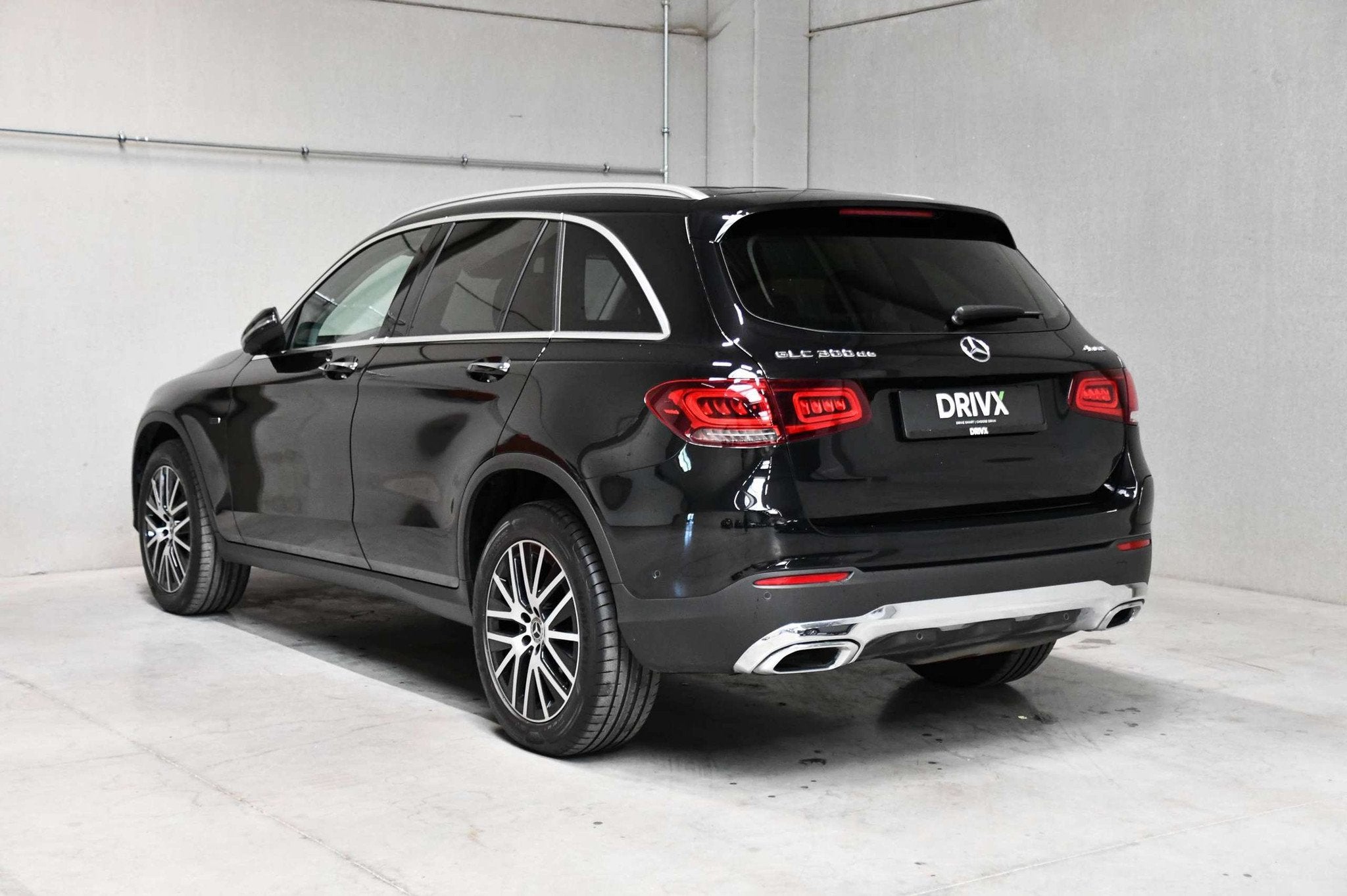 Mercedes-Benz GLC 300 GLC300de - 4-Matic - PHEV - Panodak -, Auto's, Automaat, 4 cilinders, Zwart, Leder