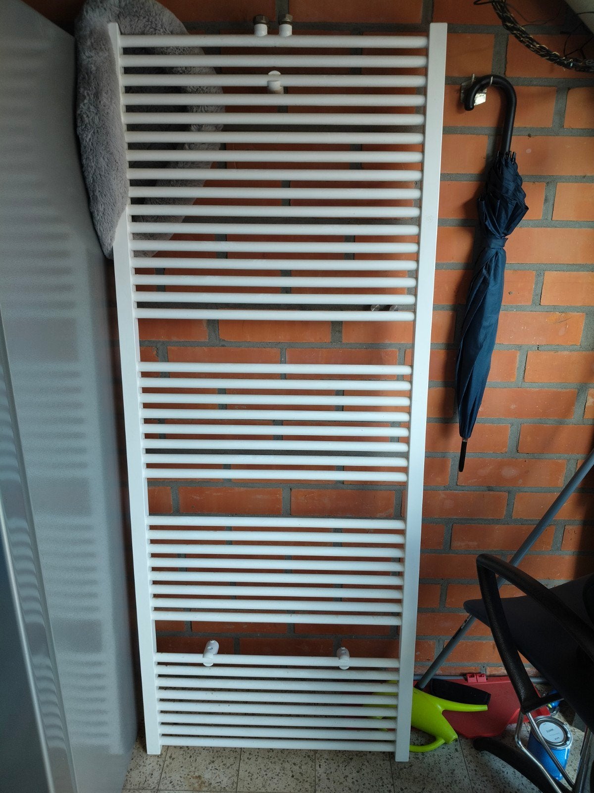Handdoekradiator, Gebruikt, Hoog rendement (Hr), 60 tot 150 cm, 80 cm of meer