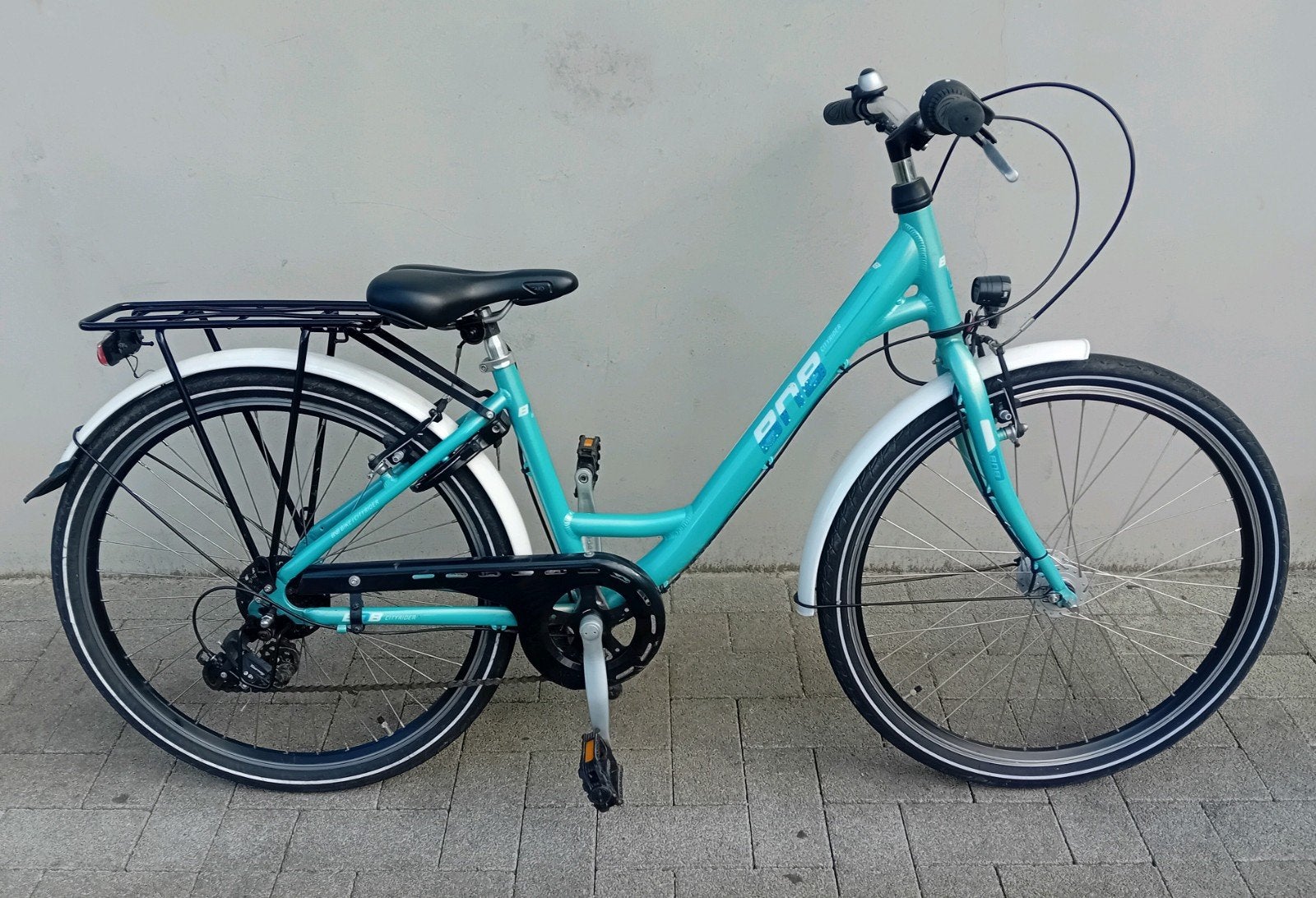 Meisjesfiets alu BNB City 26inch 7speed NIEUWPRIJS 495€ 🚴, Frein sur jante, 26 pouces ou plus, Frein à main, Comme neuf