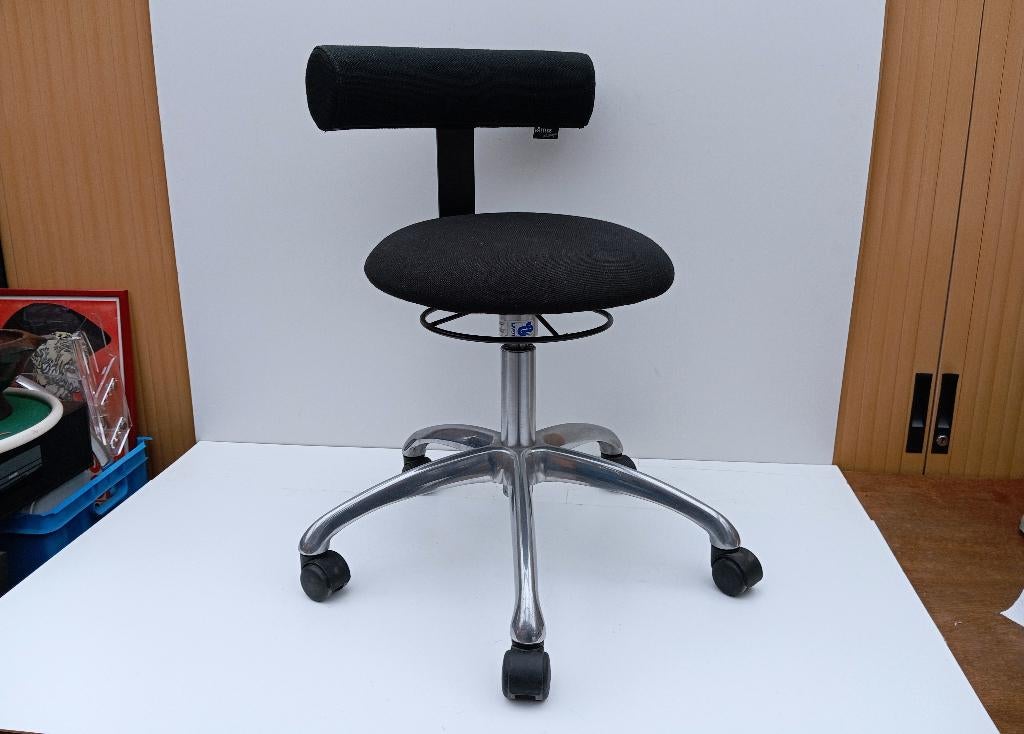 Löffler AOGO ergonomische stoel (nieuwprijs 475 euro), Huis en Inrichting, Bureaustoelen, Ophalen, Gebruikt, Zwart, Bureaustoel