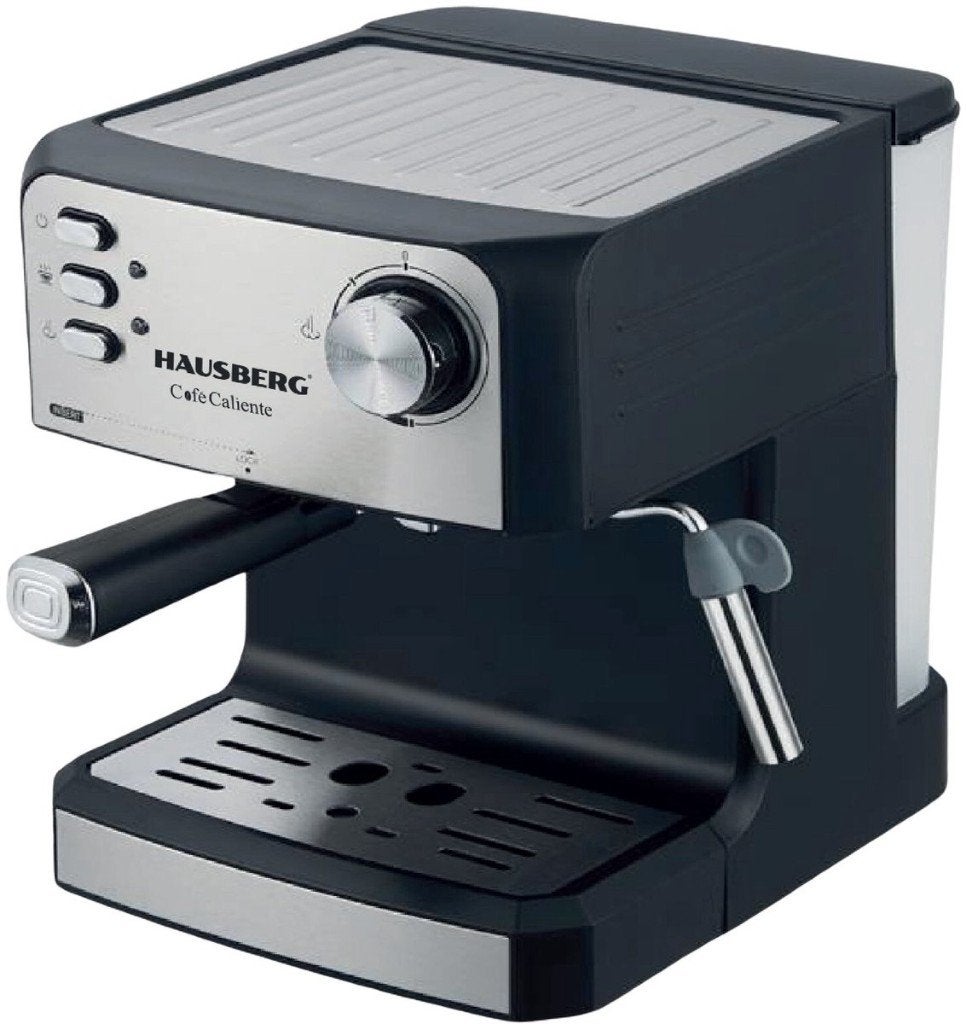 Hausberg HB-3723 Espressomachine 20 Bar. Gratis verzending!, Verzenden, 10 kopjes of meer, Nieuw, Gemalen koffie