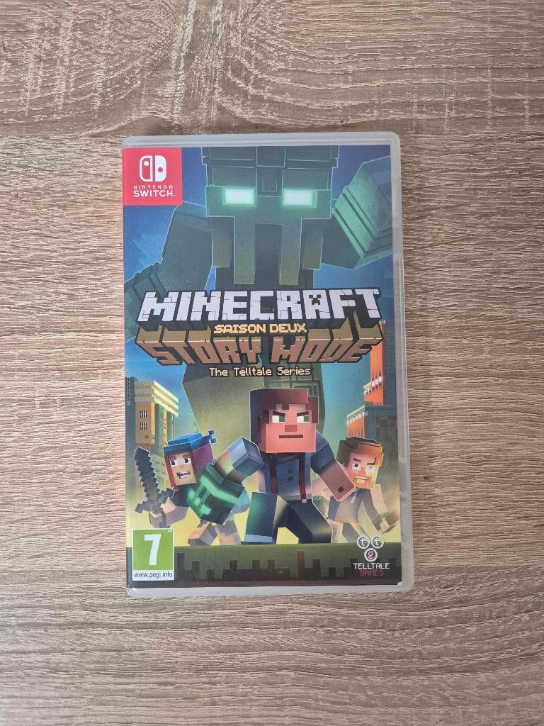 Jeu switch Minecraft Story Mode Saison Deux, Enlèvement, Comme neuf