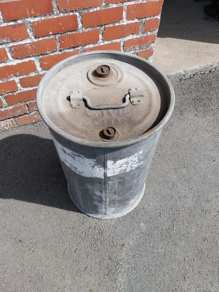 Frans poedervat/ olievat model 1902 CRE wo2 1939, Verzamelen, Ophalen