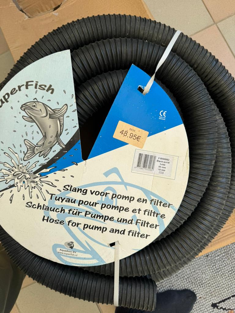 Nieuwe Aansluitdarmen voor filterpompen van superfish, Tuin en Terras, Ophalen of Verzenden, Nieuw