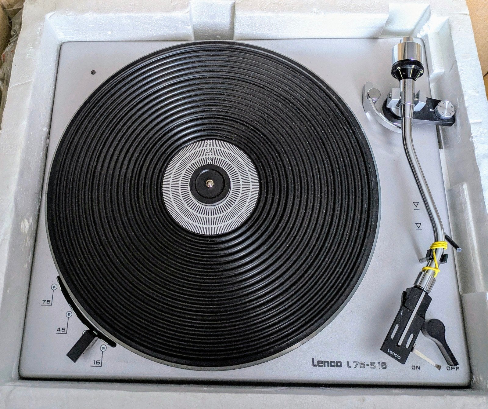 Lenco L75/S16, Enlèvement, Utilisé, Tourne-disque, Autres marques