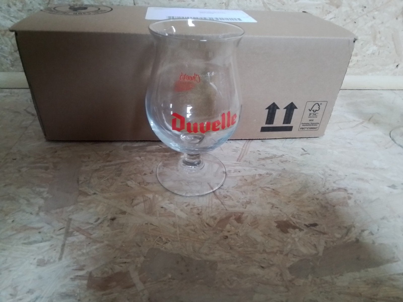 duvel glas duvelle, Ophalen of Verzenden, Nieuw