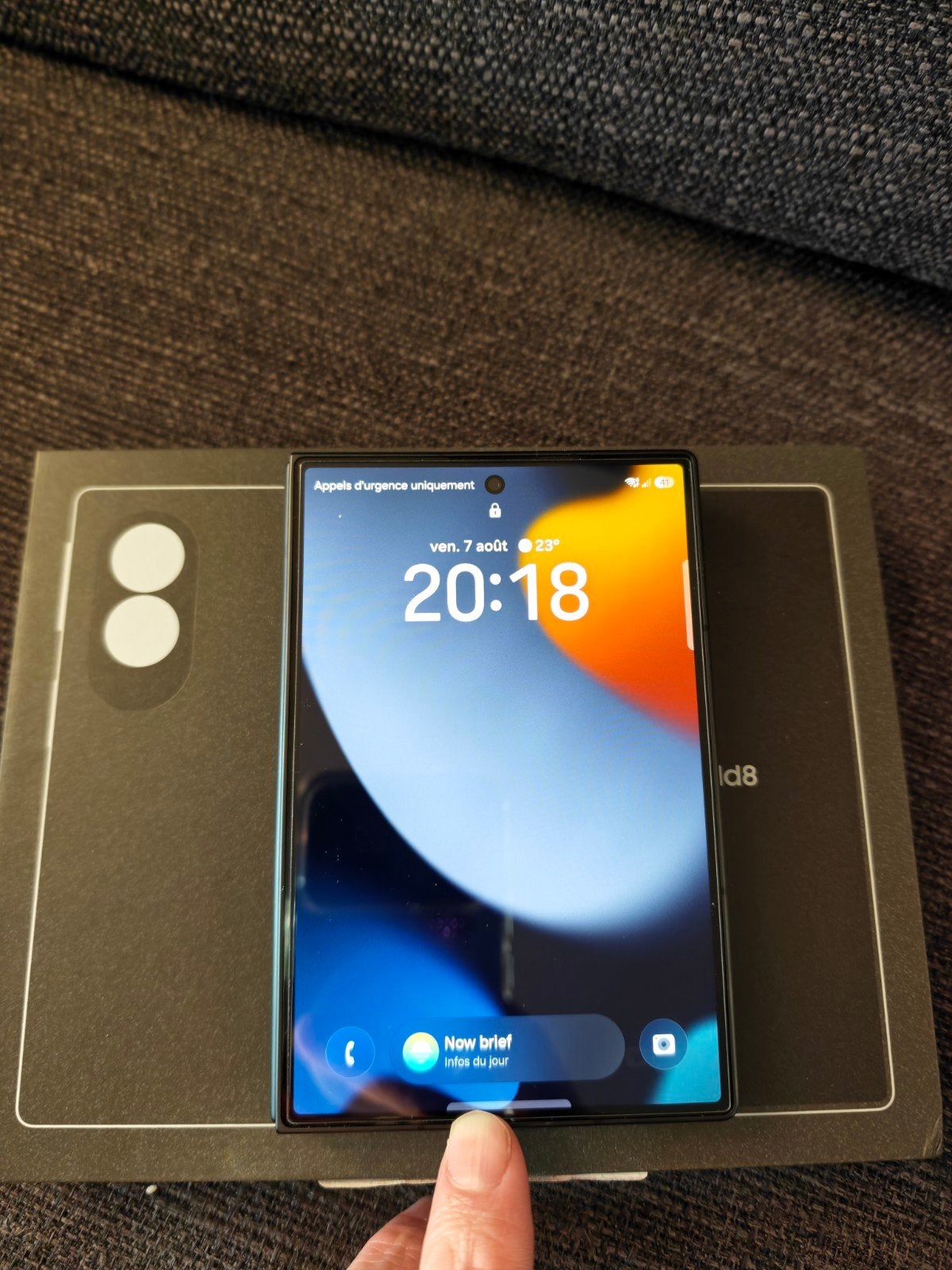 Samsung Z Fold 8 256 Go Noir, Télécoms, Enlèvement ou Envoi, Noir