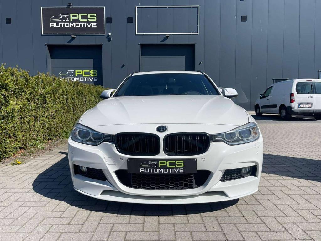 BMW 318 Touring / M-pakket / 2.0 Diesel / Uit Overname, Auto's, Euro 5, Zwart, 4 cilinders, Alcantara