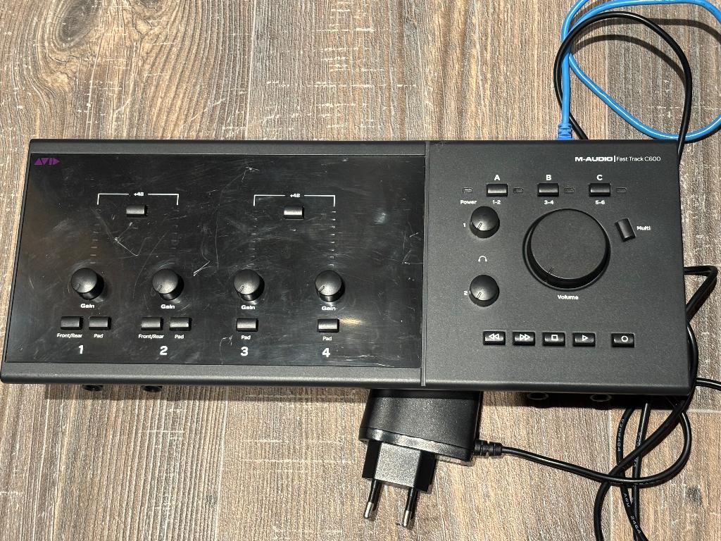 M-Audio Fast Track C600 USB-audio-interface, Enlèvement, Comme neuf