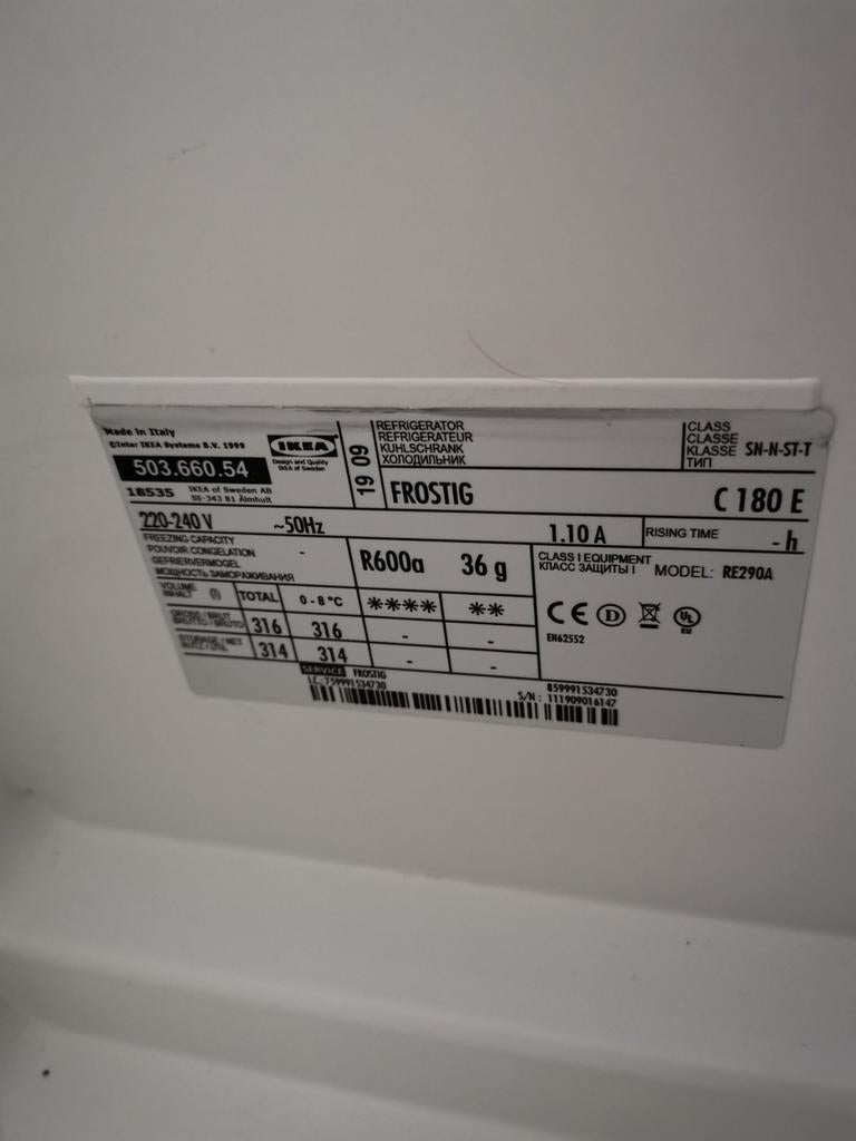 Réfrigérateur Frostig pieces, Electroménager, Enlèvement