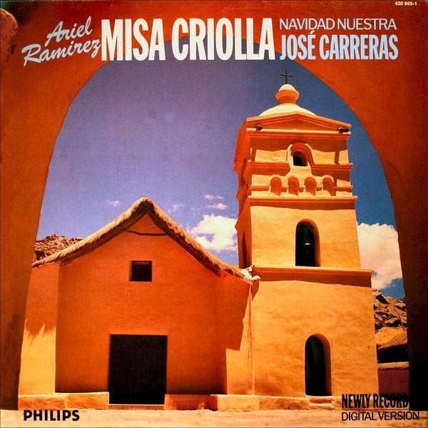 SALE--CD JOSÉ CARRERAS-Misa Criolla-Navidad En V, Verzenden