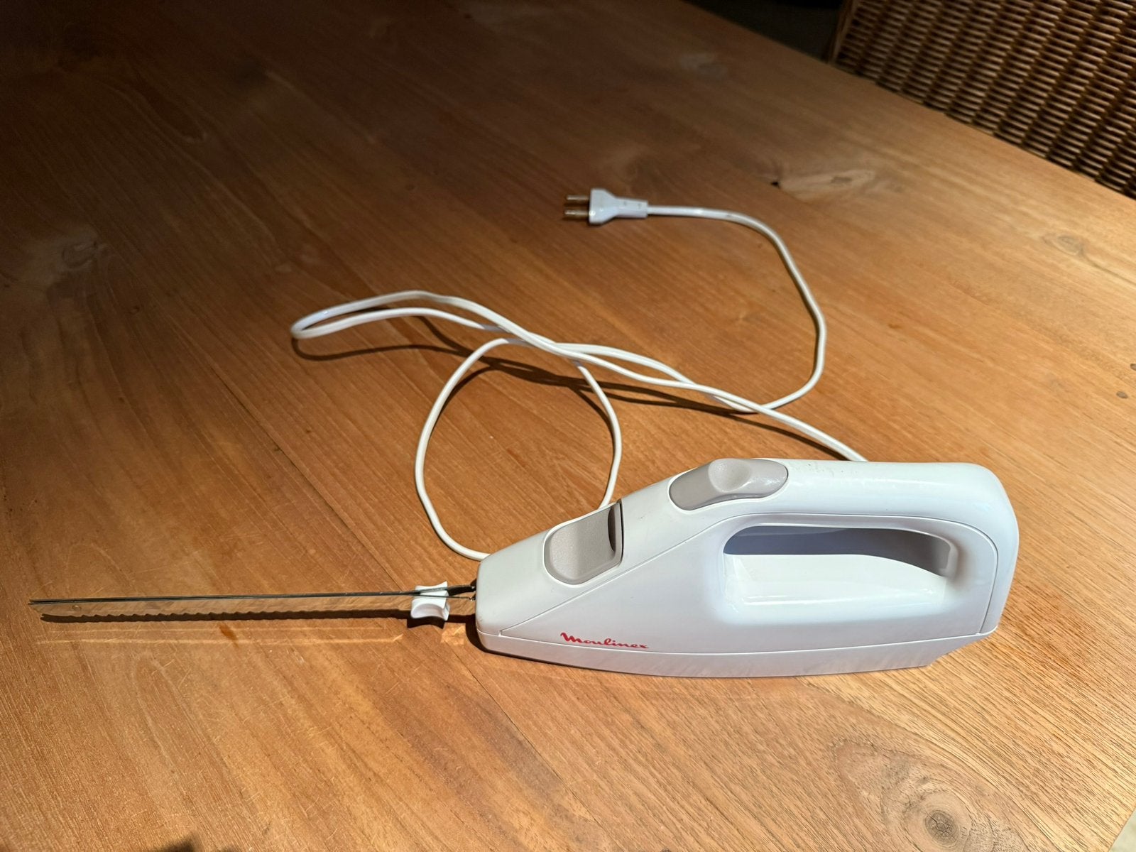 Elektrisch snijmes Moulinex type 859!, Electroménager, Mélangeurs de cuisine, Enlèvement, Comme neuf