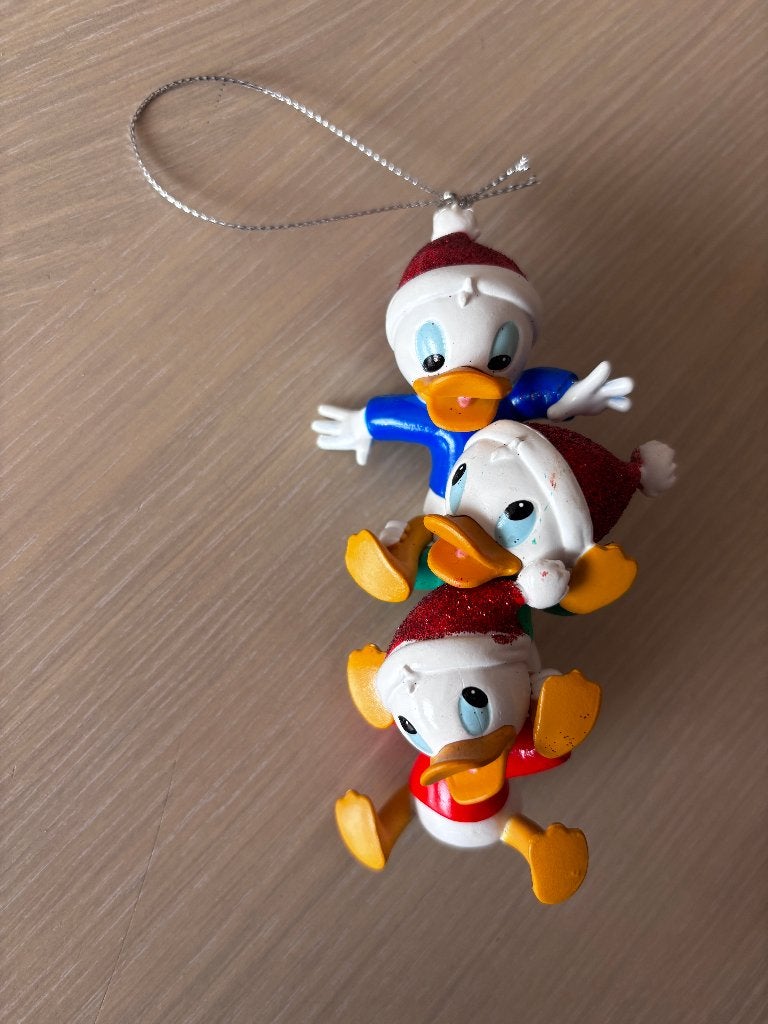 Disney Kersthanger voor in de Kerstboom Huey, Dewey & Louie, Ophalen of Verzenden, Gebruikt