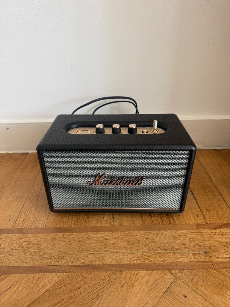 Marshall Acton 3 speaker, Audio, Tv en Foto, Bluetooth, Ophalen, Zo goed als nieuw, Boekenplank luidspreker