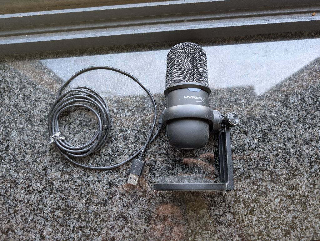 hyperx solocast, Musique & Instruments, Microphones, Comme neuf, Autres types, Enlèvement ou Envoi