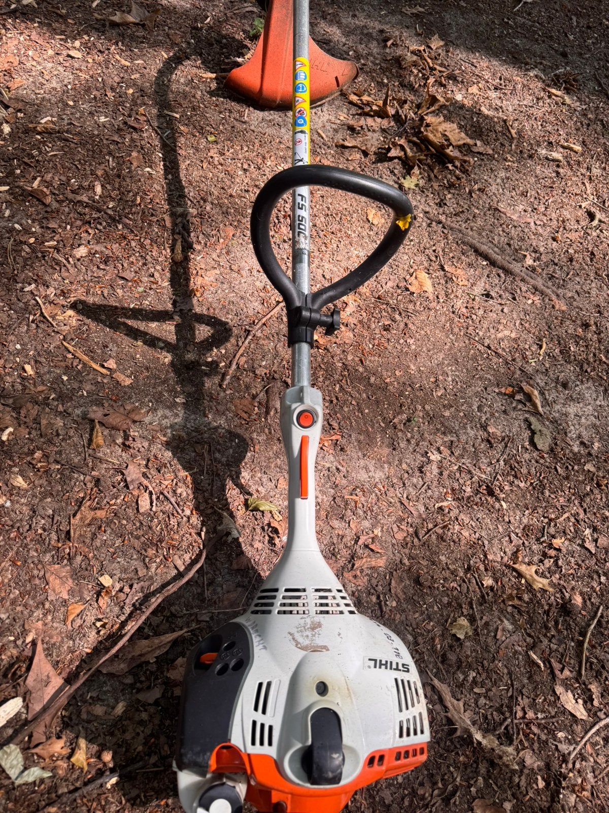 Stihl grastrimmer, Tuin en Terras, Ophalen, Zo goed als nieuw
