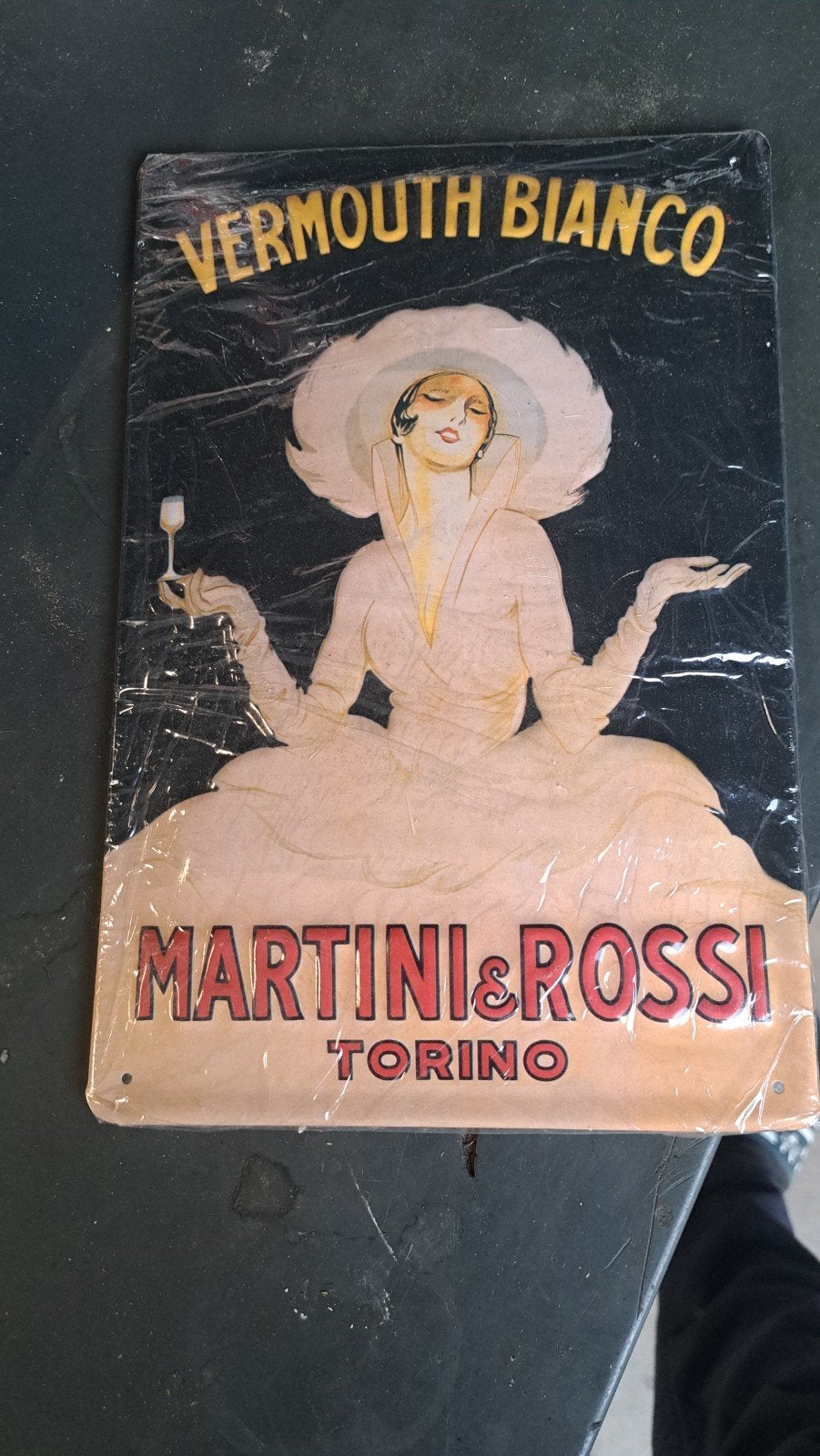 Martini rossi reclame bord, Verzamelen, Merken en Reclamevoorwerpen, Ophalen of Verzenden