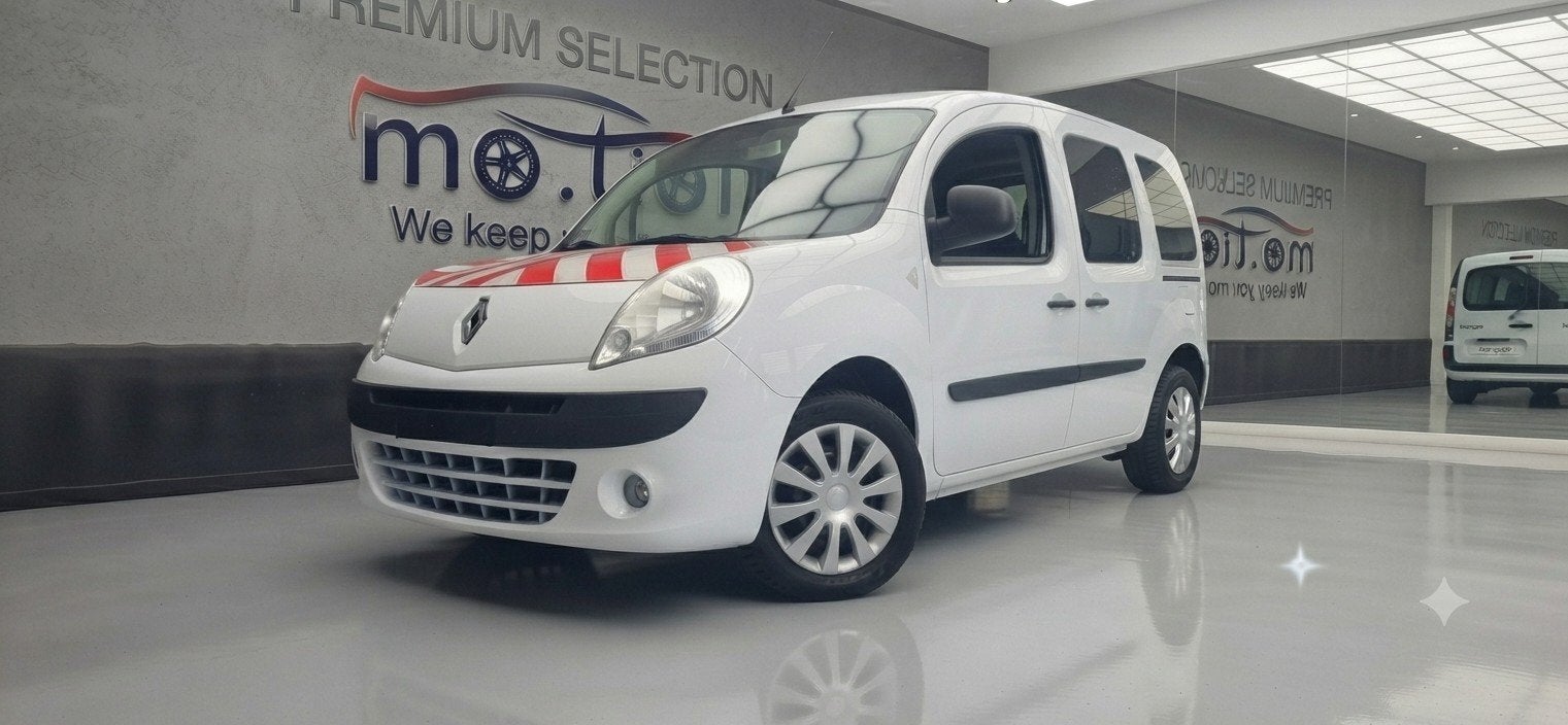 Renault Kangoo *2 PORTES LAT.* AIRCO *RÉG. VIT., Achat, Entreprise, USB, Entretenue par le concessionnaire