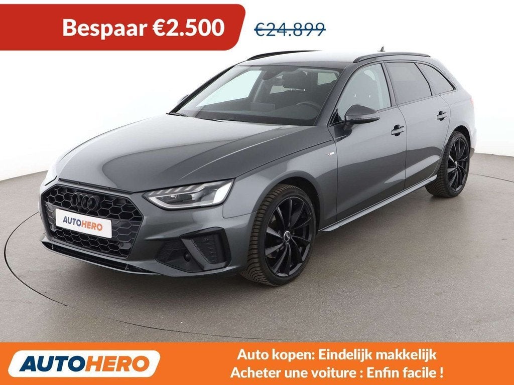 Audi A4 35 TFSI Mild-Hybrid S line (bj 2020, automaat), Stof, Gebruikt, 1984 cc, A4