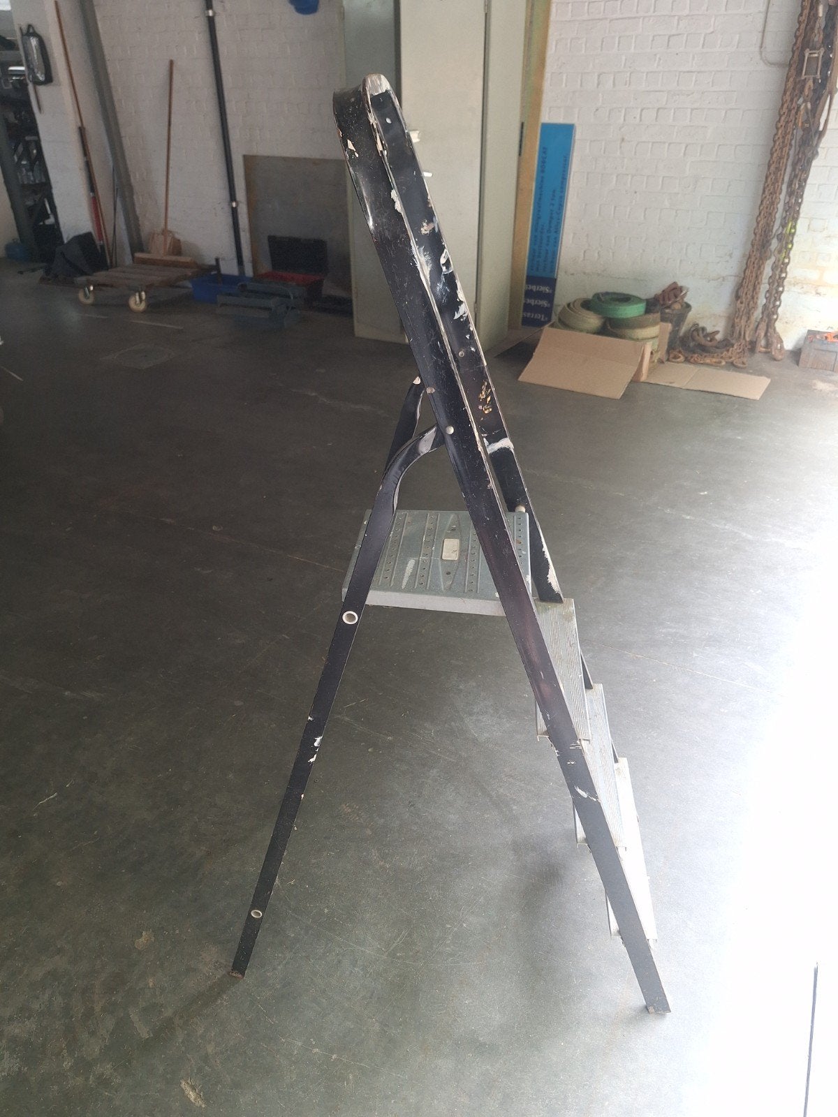 Trapladder, Ophalen