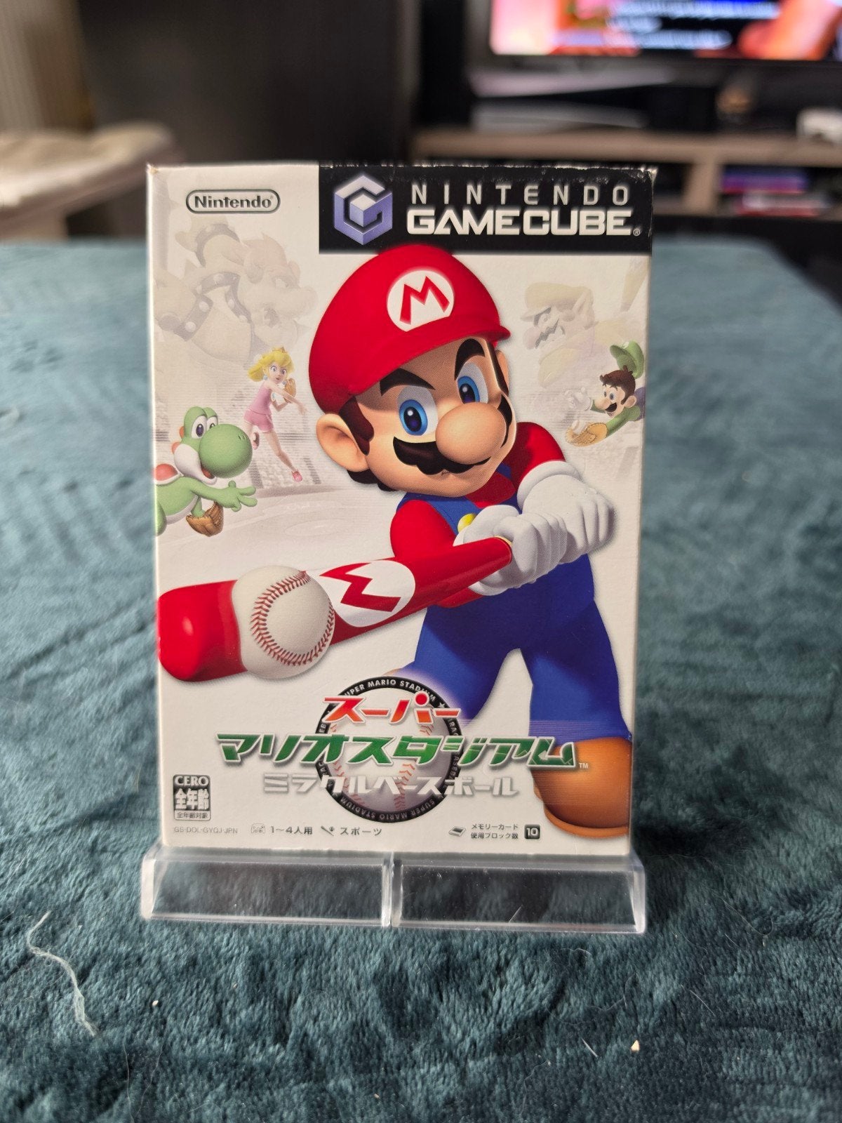 Super Mario Stadium Miracle Baseball - Nintendo GameCube JP, Games en Spelcomputers, Games | Nintendo GameCube, Ophalen of Verzenden