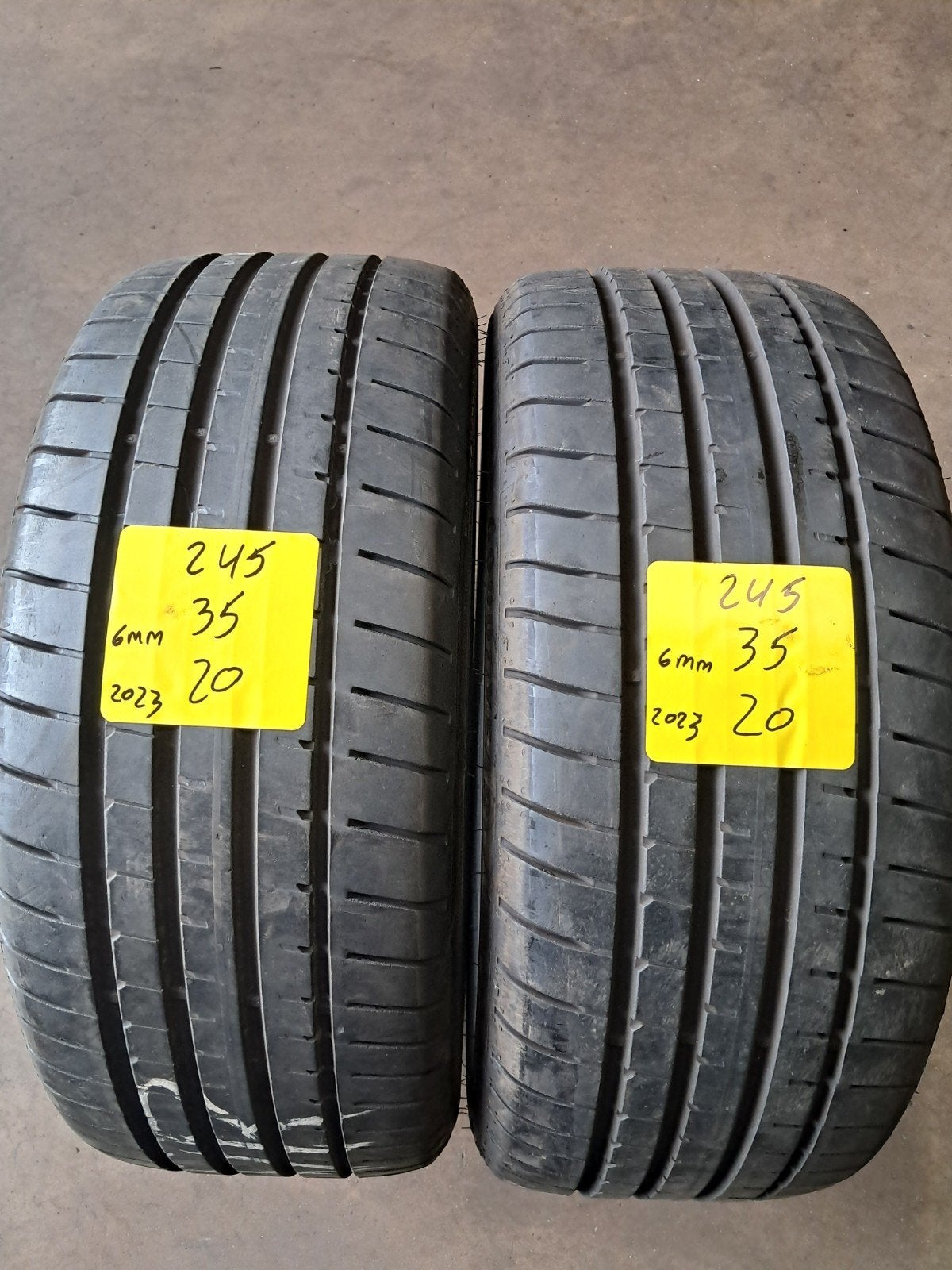 245/45R20 2453520 245/35/20 Démo estivale Runflat 2023, Enlèvement