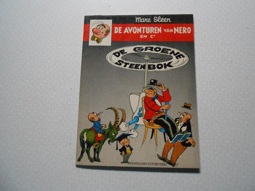 Nero 78 De groene steenbok 1982. 1 ste druk., Boeken, Marc Sleen, Eén stripboek, Nieuw, Ophalen of Verzenden